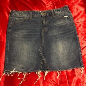 Jean skirt